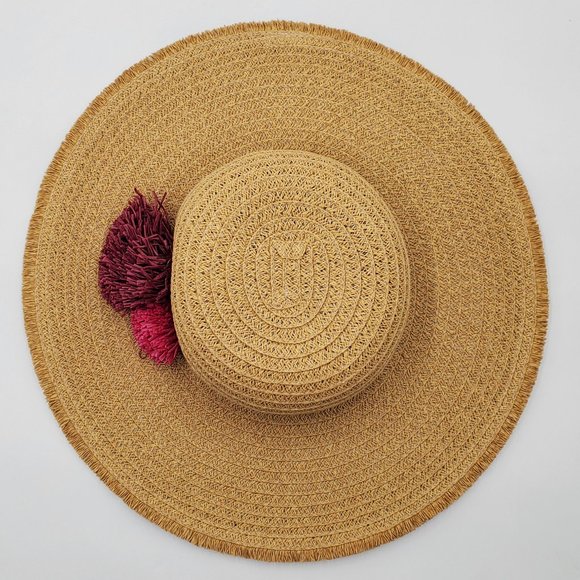 Sonoma Pom-Pom accent, Large Brim, Floppy Hat - Picture 12 of 15